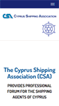 Mobile Screenshot of csa-cy.org