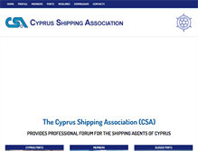 Tablet Screenshot of csa-cy.org